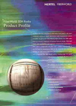 Буклет Nortel FiberWorld SDH Radio, 55-1770, Баград.рф